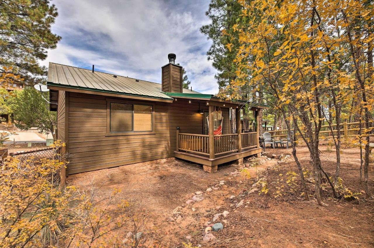 Pet-Friendly Show Low Cabin With Trail Access! Exteriér fotografie