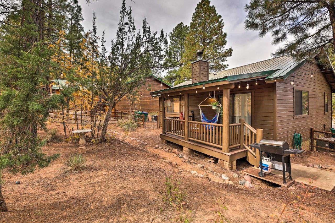 Pet-Friendly Show Low Cabin With Trail Access! Exteriér fotografie