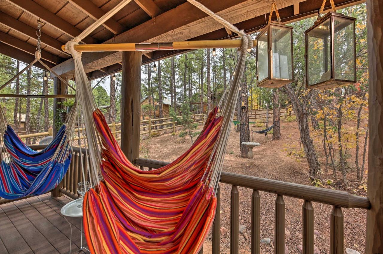 Pet-Friendly Show Low Cabin With Trail Access! Exteriér fotografie